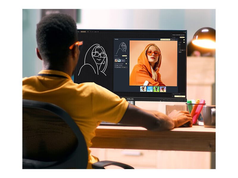 ASUS ProArt Display PA248QFV 24" 16:10 Professional Monitor for Creatives