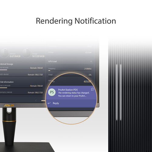 ASUS ProArt Station PD5 PD500TE Desktop Workstation - 32 GB - SSD 1 TB