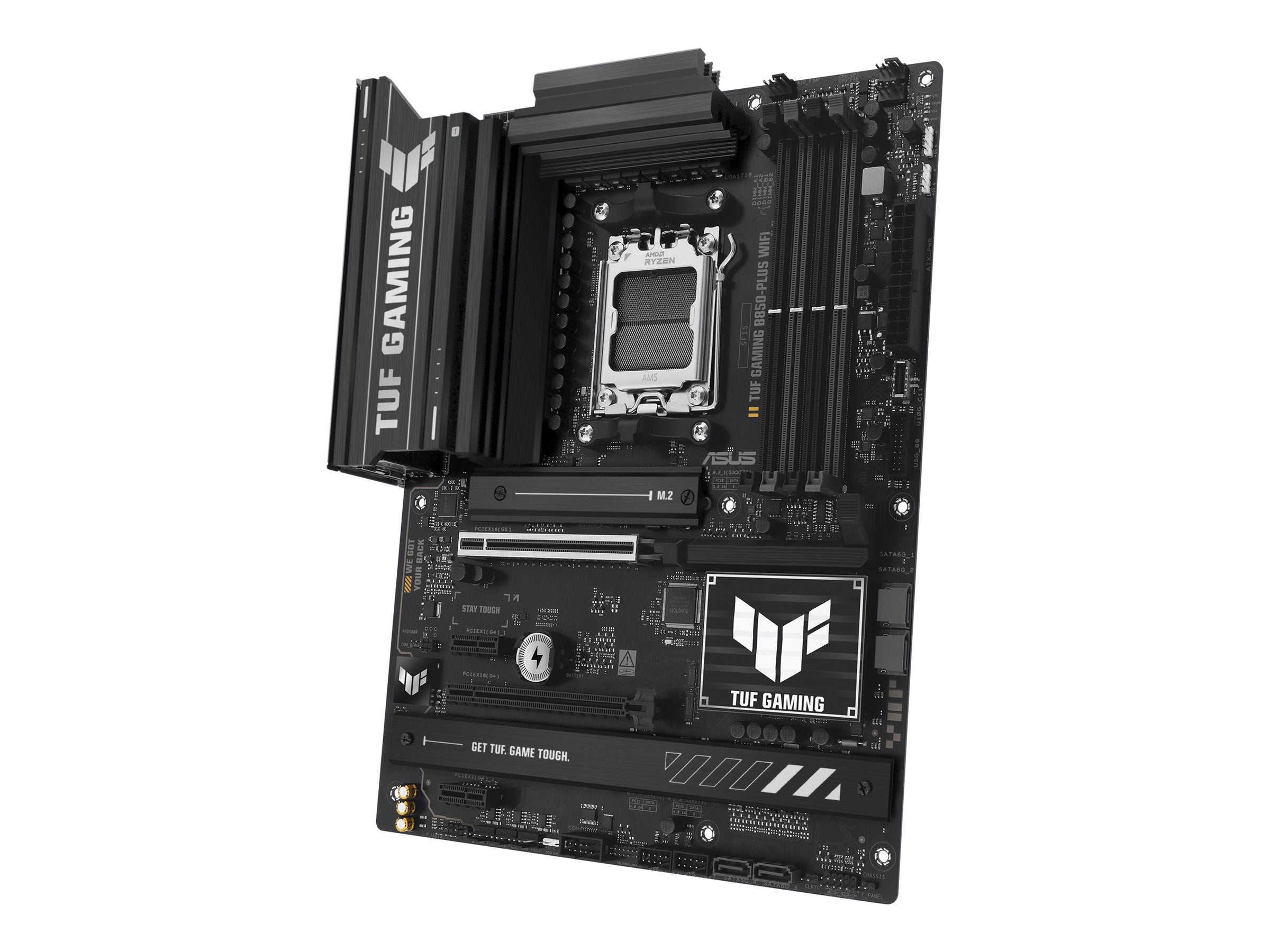 ASUS TUF GAMING B850-PLUS WIFI - Motherboard - ATX - Socket AM5 - AMD B850 Chipset - USB-C 3.2 Gen2, USB 3.2 Gen 1, USB