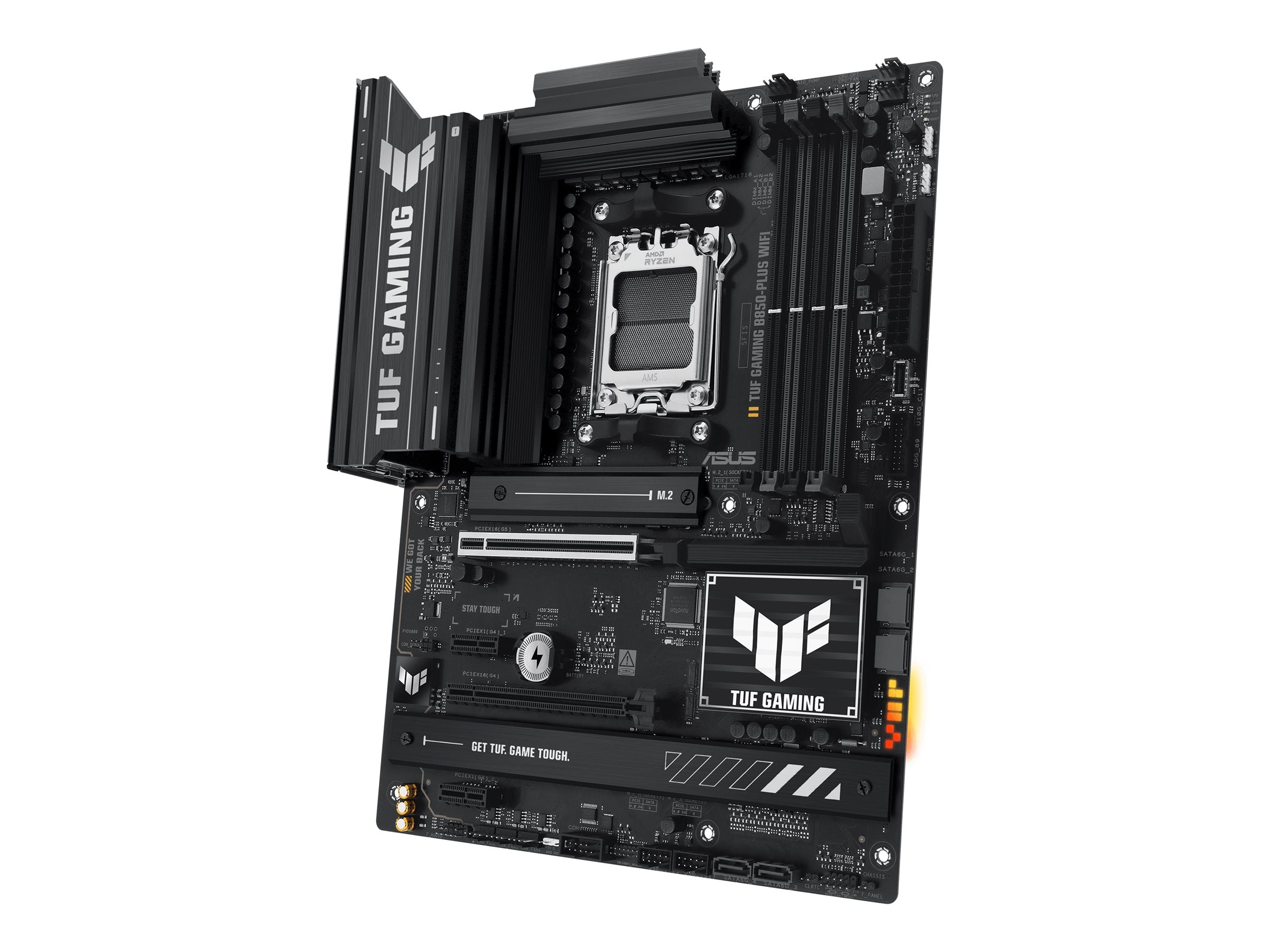 ASUS TUF GAMING B850-PLUS WIFI - Motherboard - ATX - Socket AM5 - AMD B850 Chipset - USB-C 3.2 Gen2, USB 3.2 Gen 1, USB