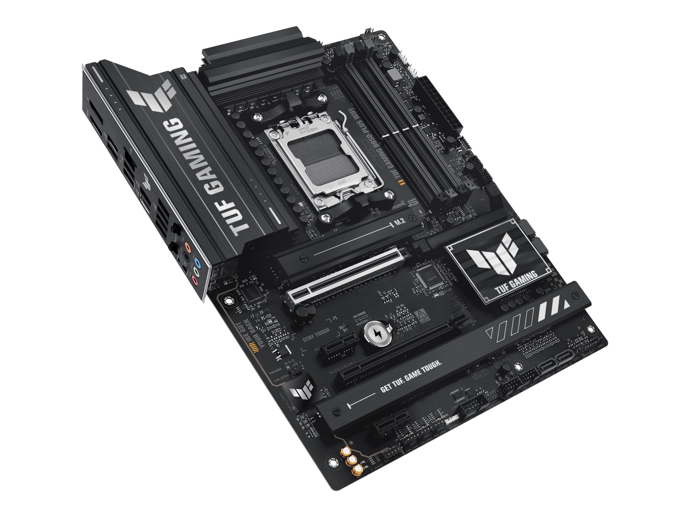 ASUS TUF GAMING B850-PLUS WIFI - Motherboard - ATX - Socket AM5 - AMD B850 Chipset - USB-C 3.2 Gen2, USB 3.2 Gen 1, USB