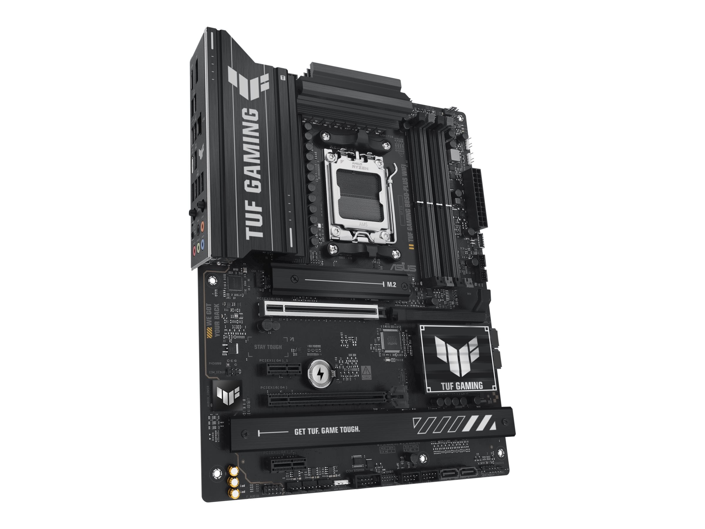 ASUS TUF GAMING B850-PLUS WIFI - Motherboard - ATX - Socket AM5 - AMD B850 Chipset - USB-C 3.2 Gen2, USB 3.2 Gen 1, USB