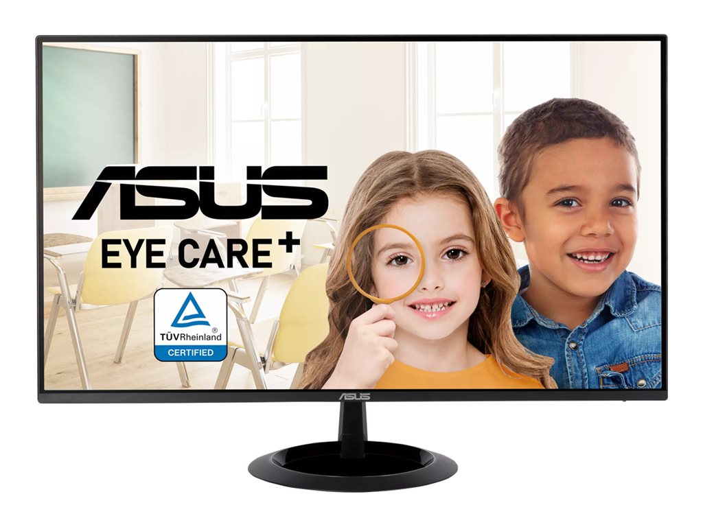 ASUS VZ24EHF - LED monitor - gaming - 24 (23.8" viewable) - 1920 x 1080 Full HD (1080p) @ 100 Hz - IPS - 250 cd/mï¿½ - 1300:1