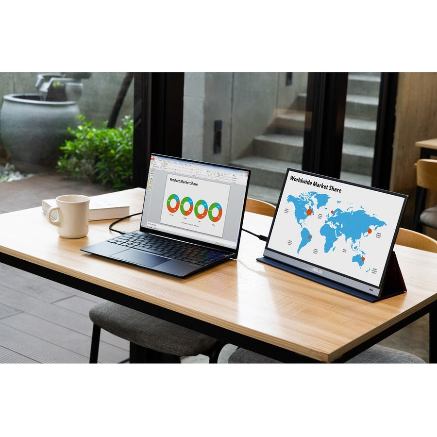 ASUS ZenScreen OLED MQ16AH Portable Monitor - 15.6-inch FHD OLED DCI-P3 Display | TechSoft