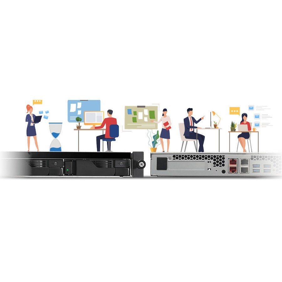 ASUSTOR LOCKERSTOR 4RS - 4 Bay Rackmount NAS Server | TecISoft AS6504RS