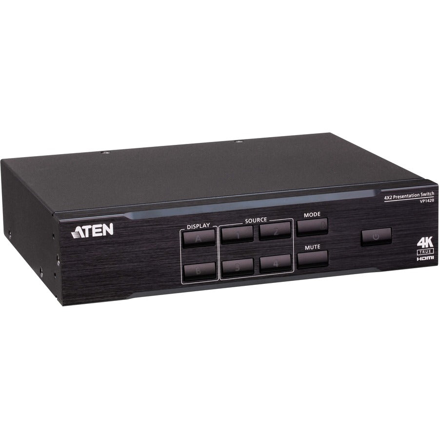 ATEN 4 x 2 True 4K Presentation Matrix Switch VP1420