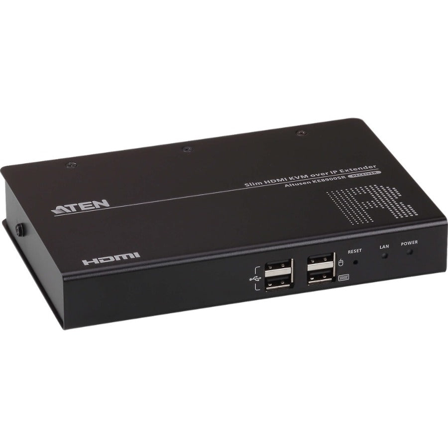 ATEN Slim HDMI Single Display KVM over IP Receiver KE8900SR