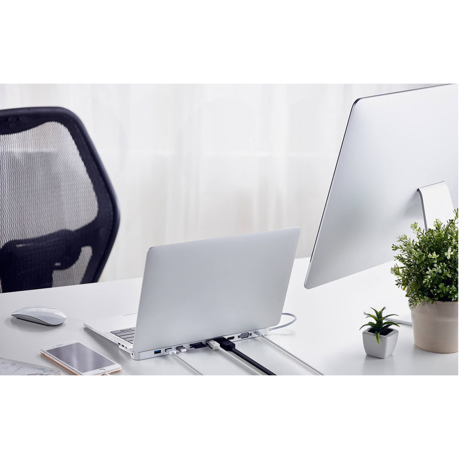 ATEN USB-C Multiport Dock with Power Pass-Through UH3234