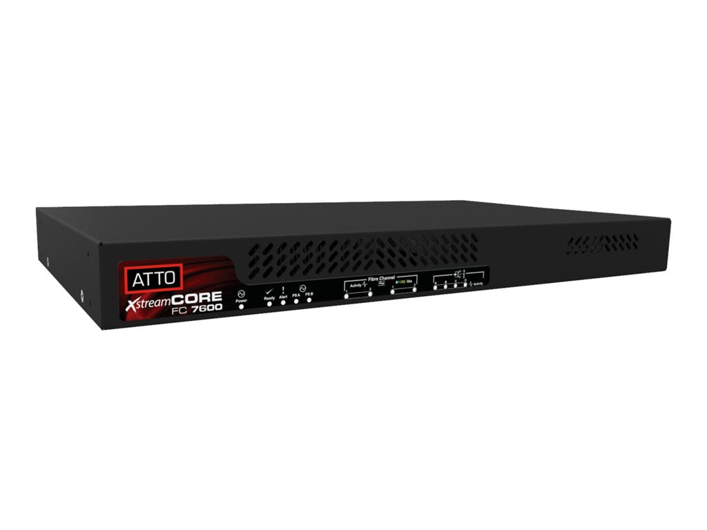 ATTO XstreamCORE FC 7600 - Storage controller - 4 Channel - SAS 12Gb/s - 32Gb Fibre Channel