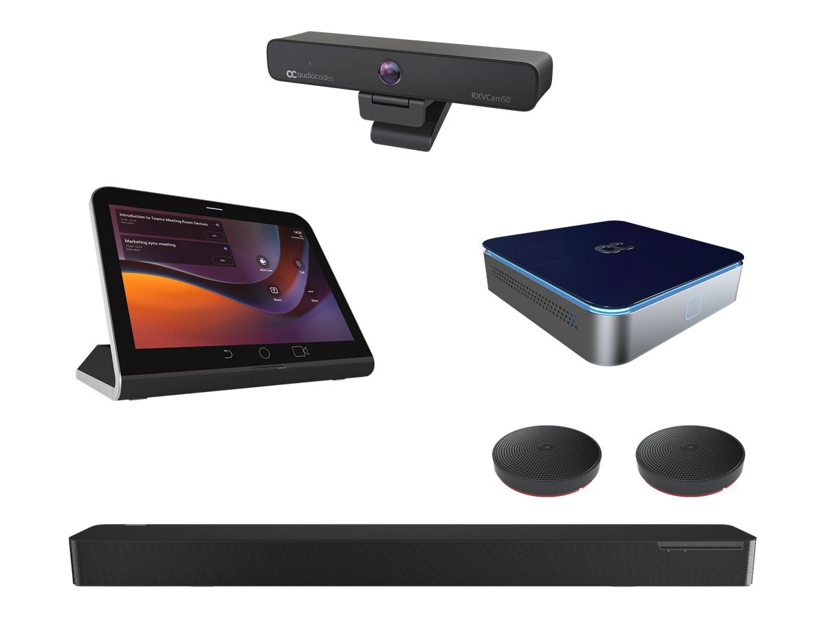 AUDIOCODES RXV200 Teams Room Bundle 40 with HD Camera & Audio