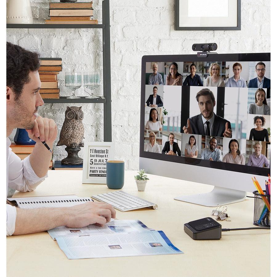 AVerMedia CAM 315 Webcam - 2 Megapixel - 60 fps - USB Type A - TAA and NDAA Compliant PW315