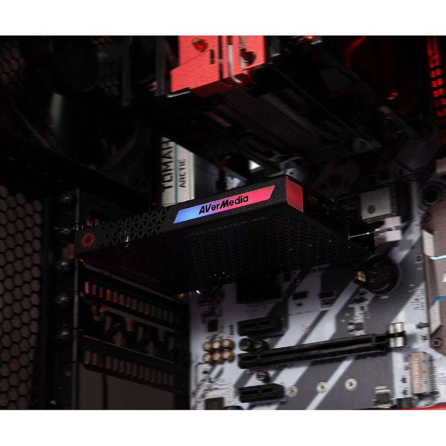AVerMedia Live Gamer 4K PCIe Capture Card with RGB Lighting GC573