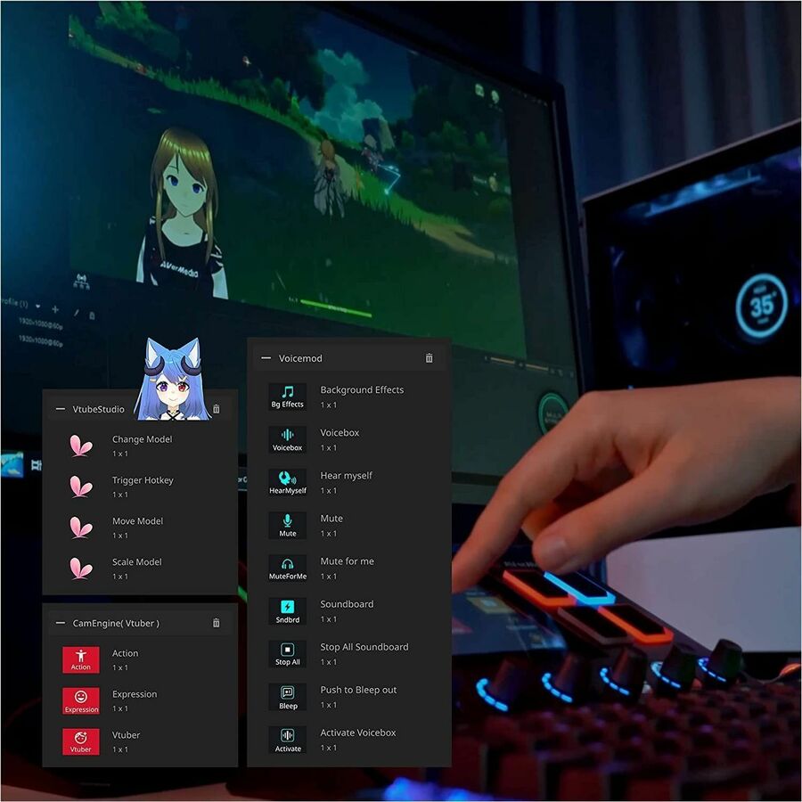 AVerMedia Live Streamer AX310 Creator's Control Center