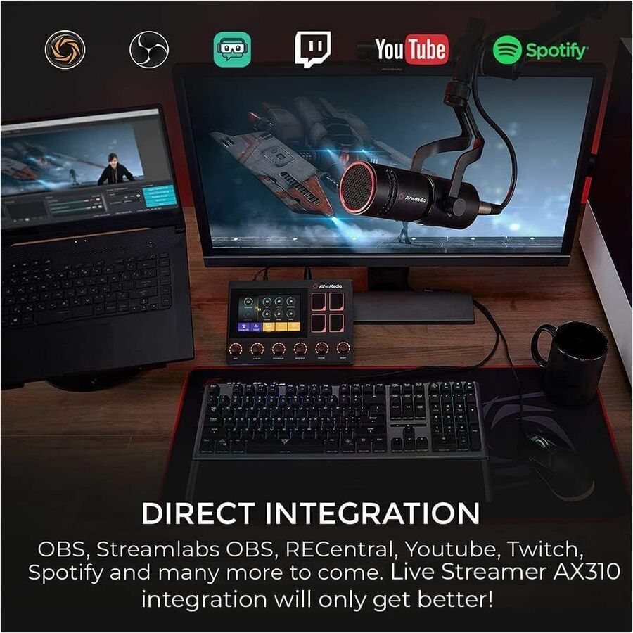 AVerMedia Live Streamer AX310 Creator's Control Center