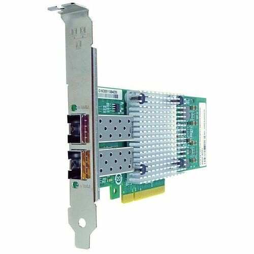 AXIOM AXG95725 Dual Port 10Gbs SFP+ PCIe x8 NIC Card for Data Centers