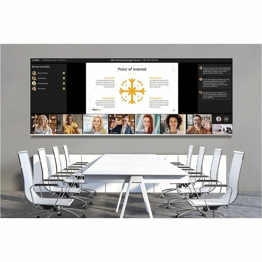Absen Absenicon C154 Digital Signage Display - 154" LCD - 6x4 Video Wall - 4 GB - 2880 x