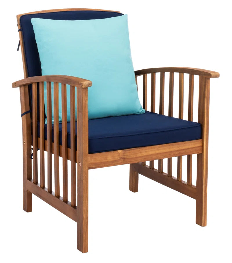 Acacia 4 Person Patio Conversation Set With Cushions