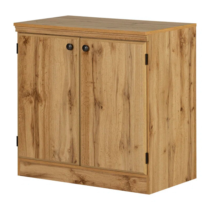 Accent Cabinet With Adjustable Shelf In Neutral Finish