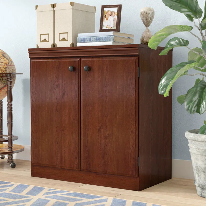Accent Cabinet With Adjustable Shelf In Neutral Finish