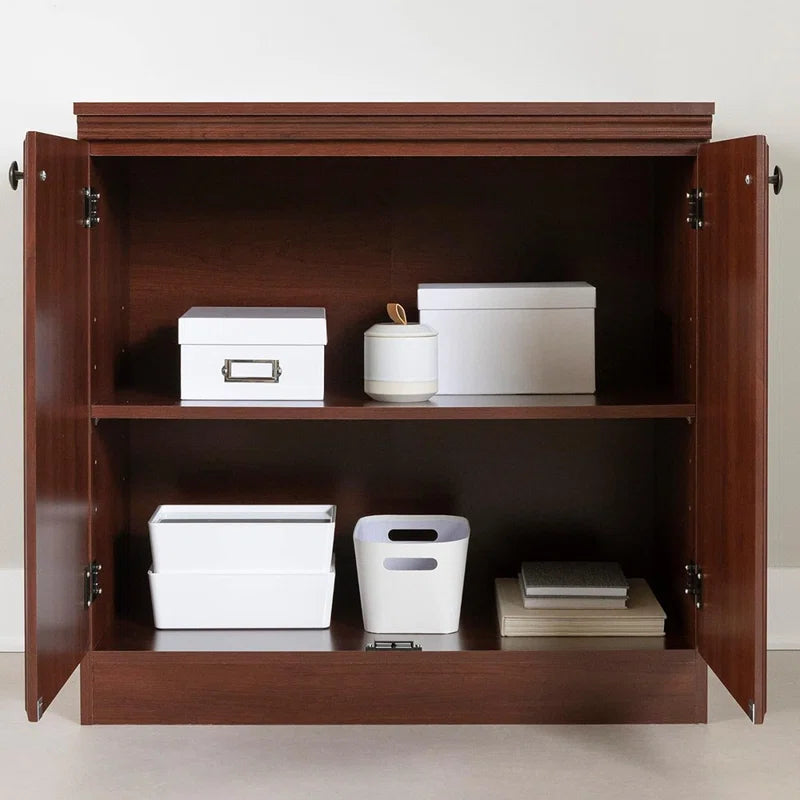 Accent Cabinet With Adjustable Shelf In Neutral Finish