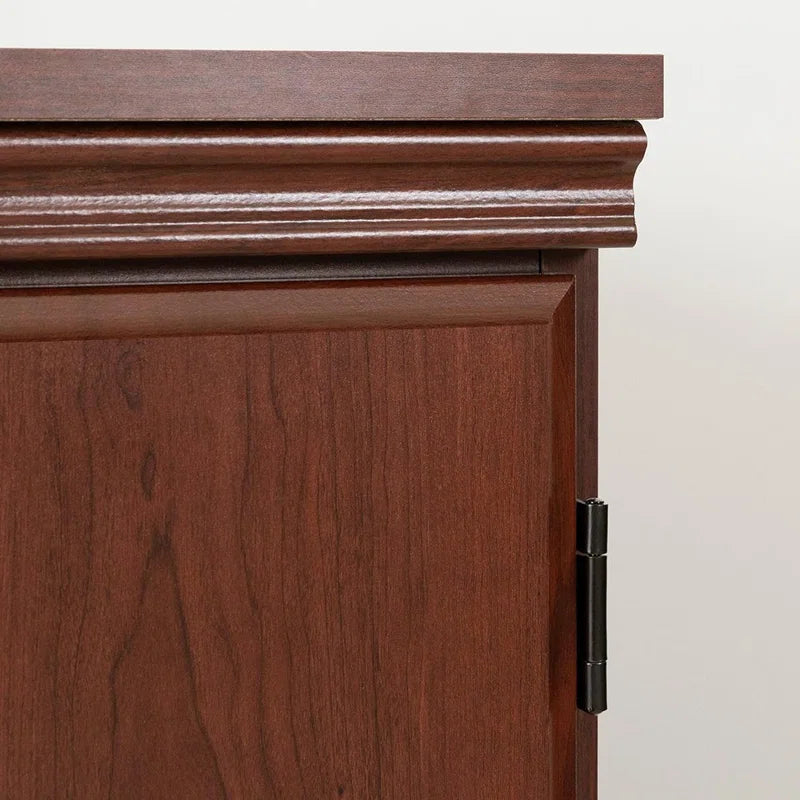 Accent Cabinet With Adjustable Shelf In Neutral Finish
