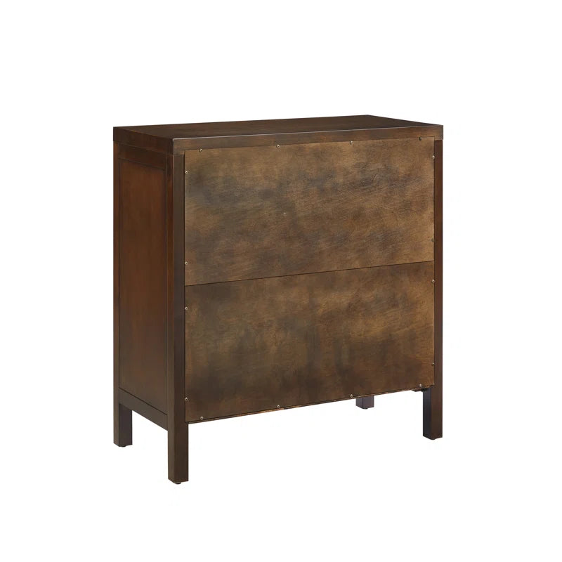 Accent Cabinet With Adjustable Shelves And Cable Grommets