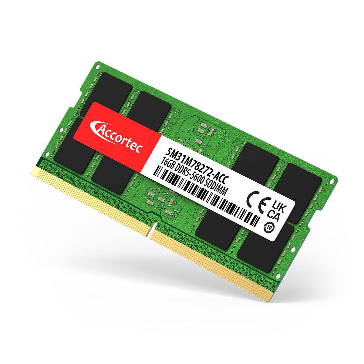 Accortec 16GB DDR5-5600 nECC SODIMM RAM for Lenovo Laptops Upgrade