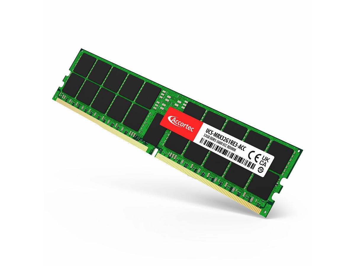 Accortec 32GB DDR5-5600 ECC RDIMM for Cisco UCS Servers - Reliable Performance