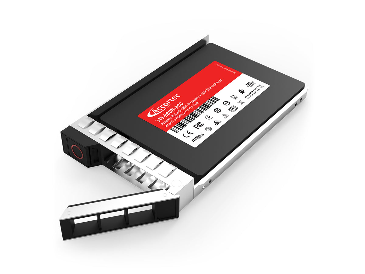 Accortec Dell 345-BBDN 1.92TB SATA SSD Read-Intensive Enterprise