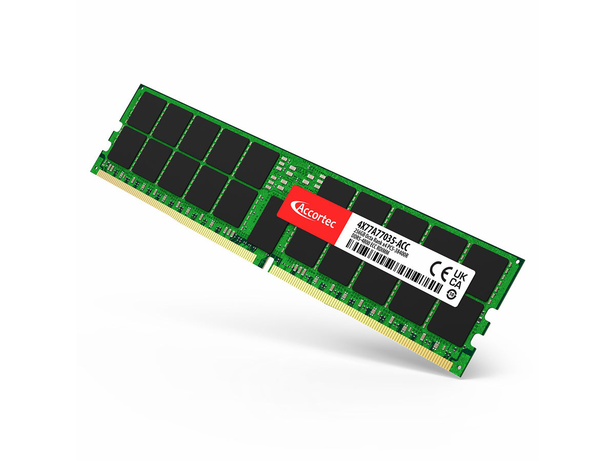 Accortec Lenovo 256GB DDR5-4800 ECC RDIMM TAA Octa Rank Server Memory
