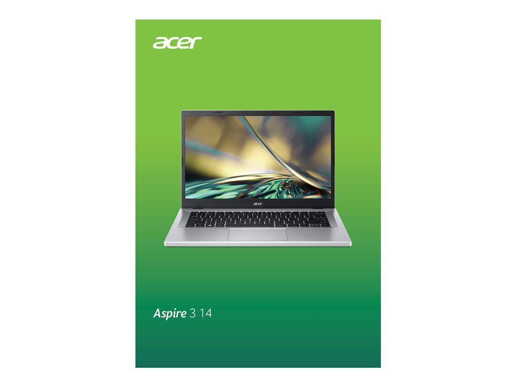 Acer Aspire 3 14 A314-23P - AMD Ryzen 5 - 7520U / up to 4.3 GHz - Win 11 Home - Radeon 610M - 8 GB RAM - 512 GB SSD - 14