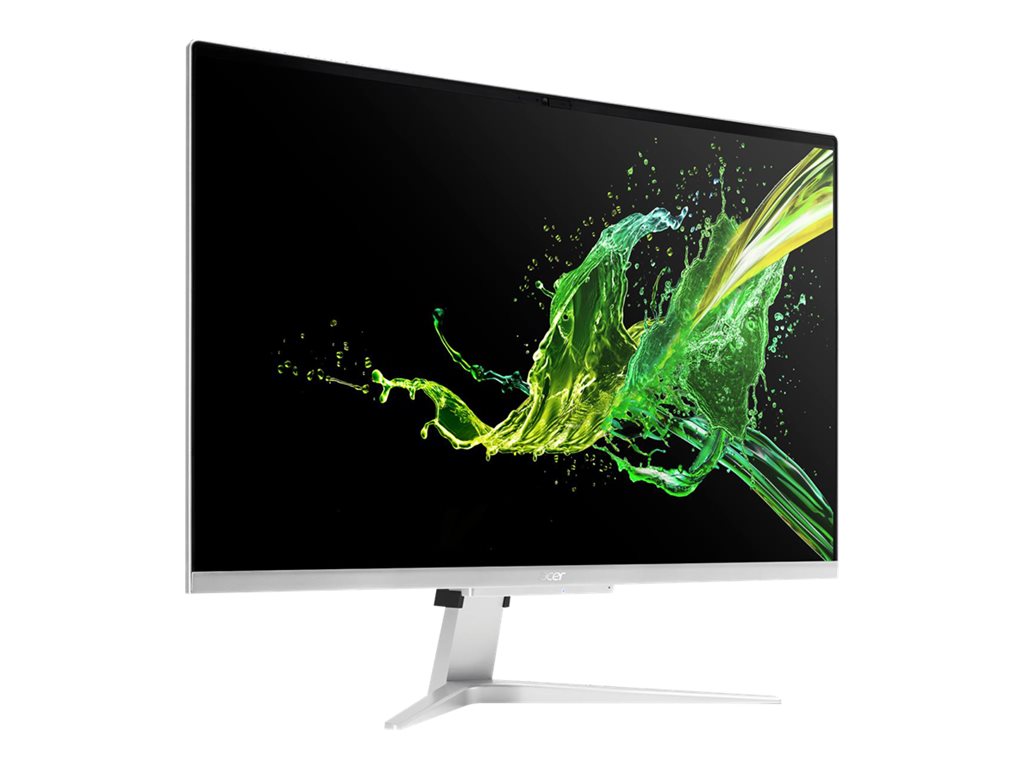 Acer Aspire C 27 C27-1655 - All-in-one - Core i3 1115G4 / up to 4.1 GHz - RAM 8 GB - SSD 512 GB - UHD Graphics - Gigabit