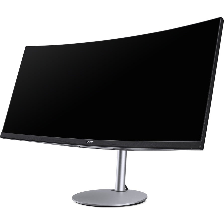 Acer CB342CU 34" Class UW-QHD LED Monitor - 21:9 - Silver - 34" Viewable - In-plane