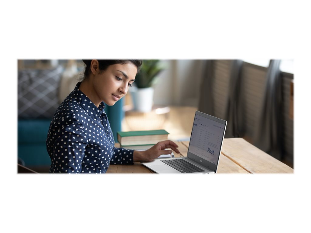 Acer Chromebook 314 CB314-3H - Intel Celeron - N5100 / up to 2.8 GHz - Chrome OS - UHD Graphics - 8 GB RAM - 64 GB eMMC