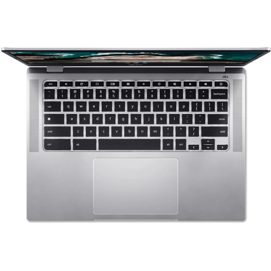 Acer Chromebook 514 Cb514-2H Cb514-2H-K52X 14" Chromebook - Full Hd - 1920 X 1080 - Octa-Core (Arm Cortex A76 Quad-Core (4 Core) 2.60 Ghz + Cortex A55 Quad-Core (4 Core) 2 Ghz) - 4 Gb Total Ram - 32 Gb Flash Memory - Pure Silver