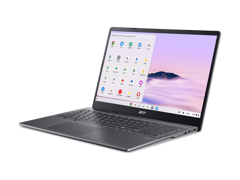 Acer Chromebook Plus 515 CBE595-2T - Intel Core 5 - 120U / up to 5 GHz - Chrome OS - Intel Graphics - 8 GB RAM - 256 GB SSD NVMe NX.KW4AA.004
