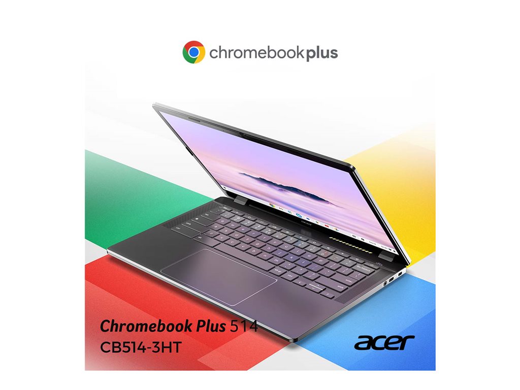 Acer Chromebook Plus Enterprise 514 CBE574-1T - AMD Ryzen 3 - 7320C / up to 4.1 GHz - Chrome OS (with Chrome Enterprise Upgrade) ZF.P01AA.00T