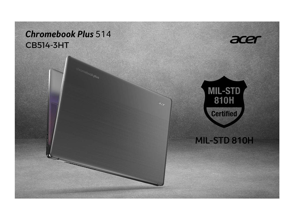 Acer Chromebook Plus Enterprise 514 CBE574-1T - AMD Ryzen 3 - 7320C / up to 4.1 GHz - Chrome OS (with Chrome Enterprise Upgrade) ZF.P01AA.00T