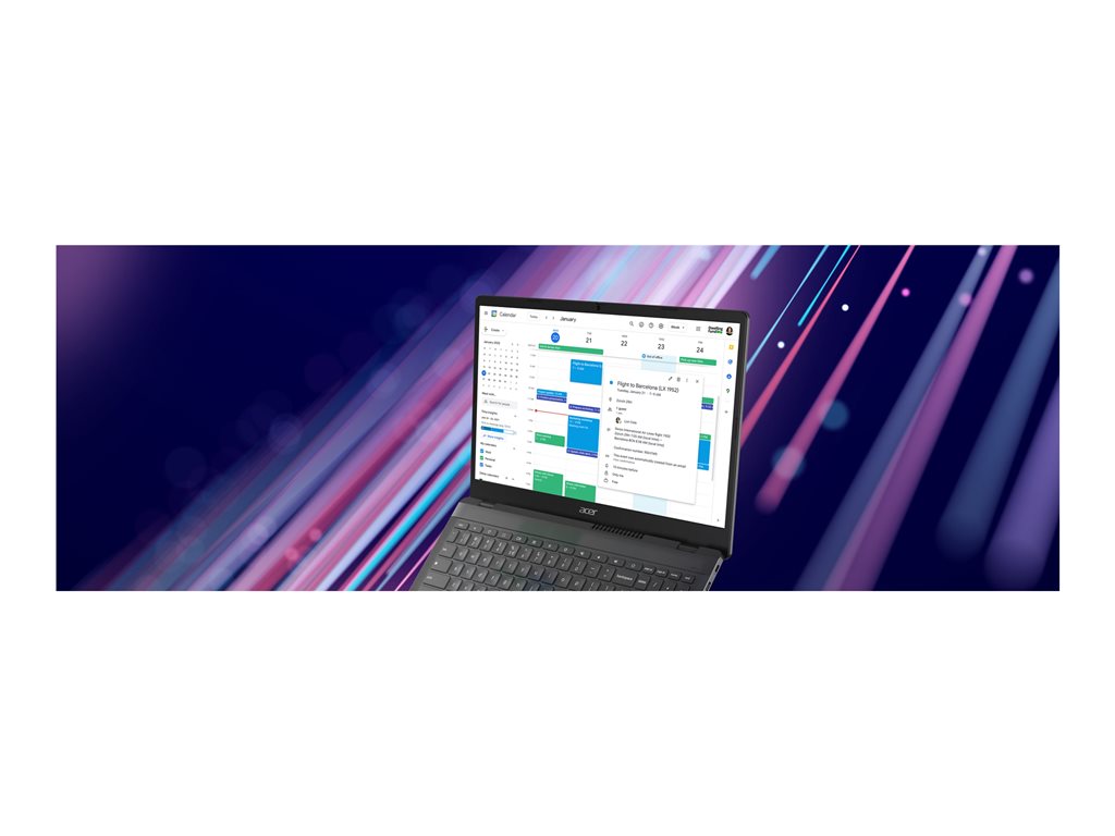 Acer Chromebook Plus Enterprise 515 CBE595-2 - Intel Core 3 - 100U / up to 4.7 GHz - Chrome OS (with Chrome Enterprise Upgrade) ZF.P01AA.01M