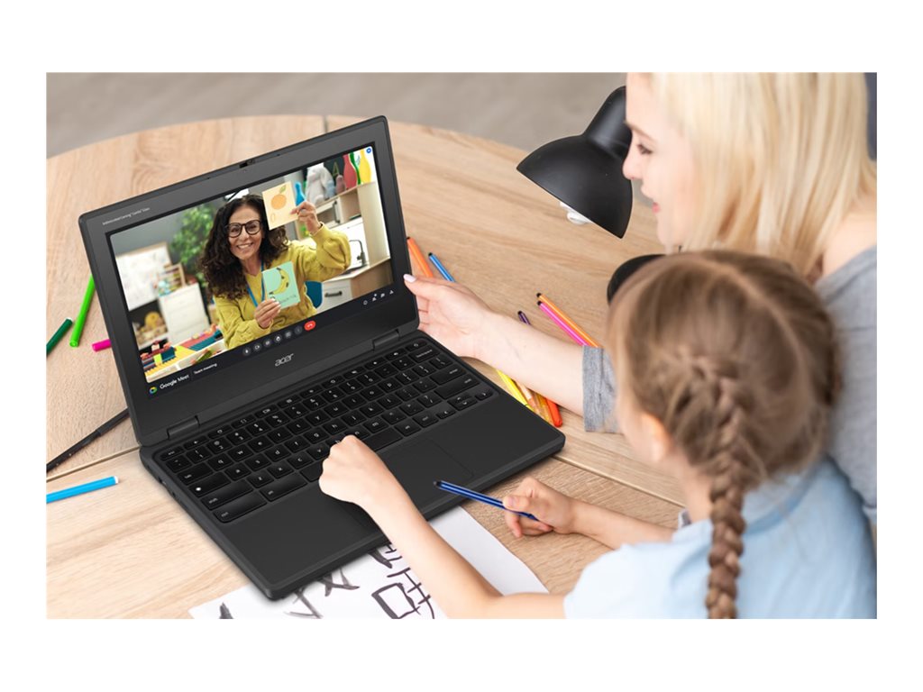 Acer Chromebook Spin 311 R724T - Flip design - Kompanio 528 - MT8186TV/AZA - Chrome OS - Mali-G52 2EE MC2 - 8 GB RAM - 64 GB NX.J1YAA.001