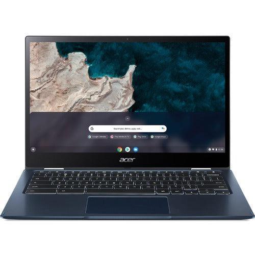 Acer Chromebook Spin 513 R841Lt R841Lt-S4Jq Hspa+, 4G Lte 13.3" Touchscreen Convertible 2 In 1 Chromebook - Full Hd - 1920 X 1080 - Qualcomm Kryo 468 Octa-Core (8 Core) 2.40 Ghz - 8 Gb Total Ram - 128 Gb Flash Memory