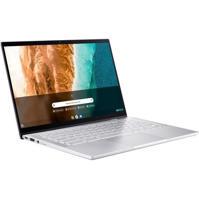 Acer Chromebook Spin 514 Cp514-2H Cp514-2H-349N 14" Touchscreen Convertible 2 In 1 Chromebook - Full Hd - 1920 X 1080 - Intel Core I3 11Th Gen I3-1110G4 Dual-Core (2 Core) 2.50 Ghz - 8 Gb Total Ram - 128 Gb Ssd - Pure Silver