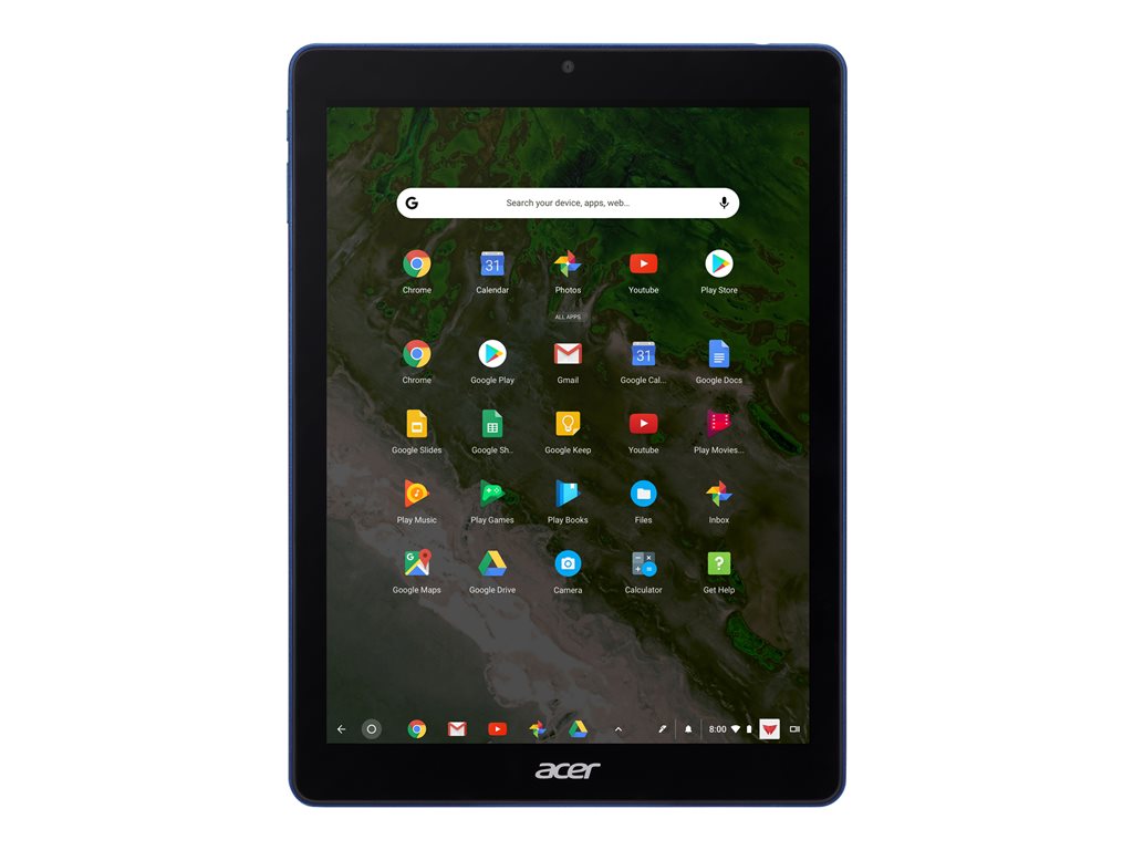 Acer Chromebook Tab 10 D651N-K9WT - Tablet - Chrome OS - 32 GB eMMC - 9.7 IPS (2048 x 1536) - microSD slot - indigo