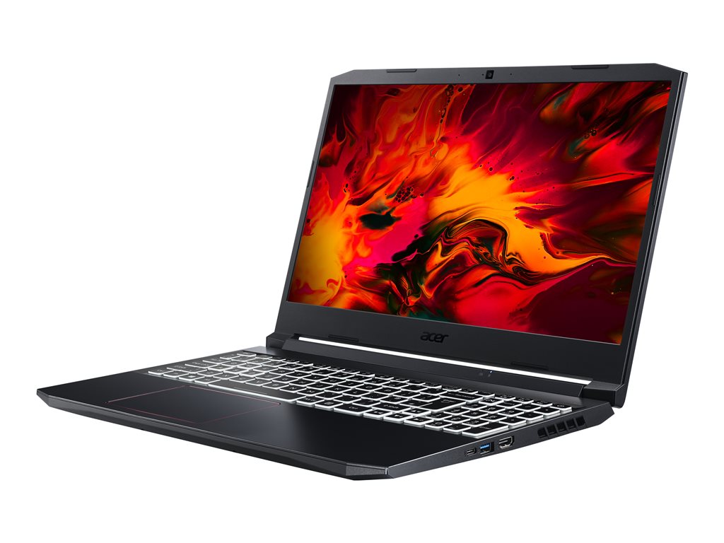 Acer Nitro 5 AN515-55 - Intel Core i5 - 10300H / up to 4.5 GHz - Win 10 Home 64-bit - GF RTX 3050 Ti - 16 GB RAM - 512
