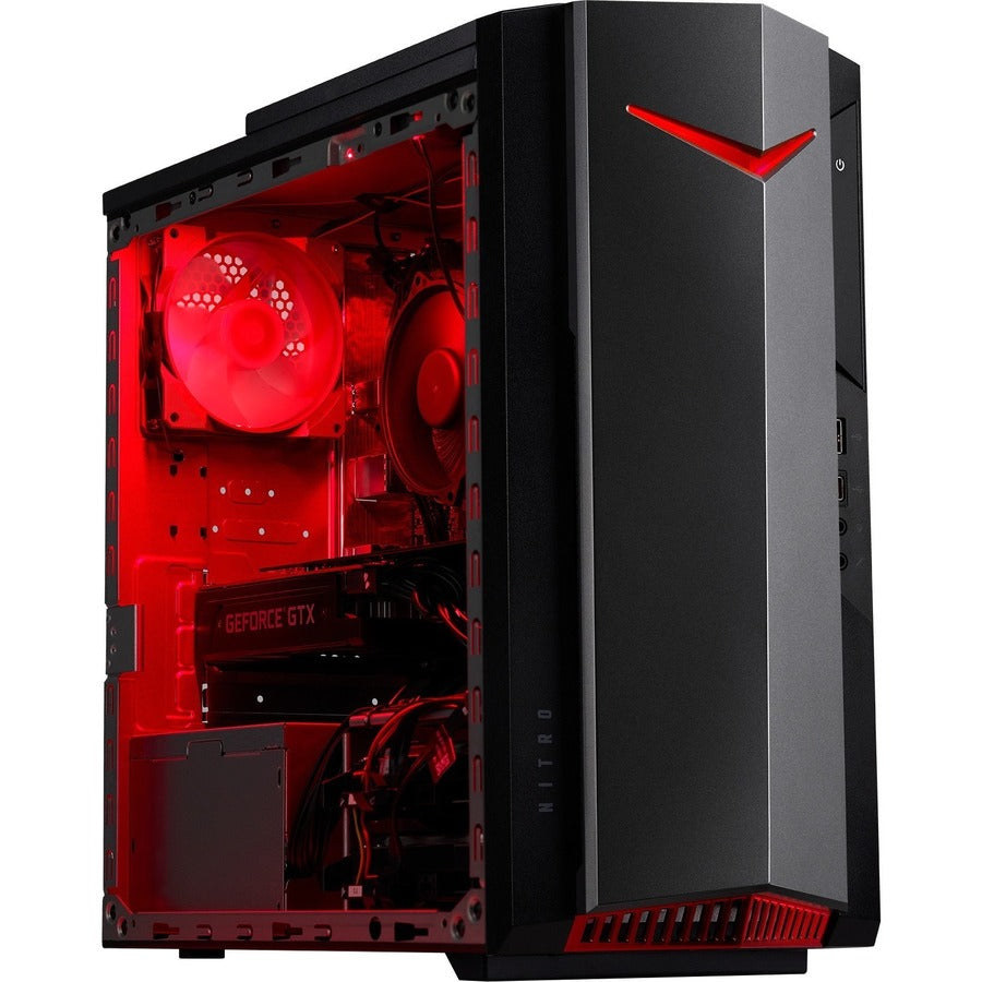 Acer Nitro N50-640-UR11 Gaming Desktop Computer - Intel Core i5 12th Gen i5-12400F