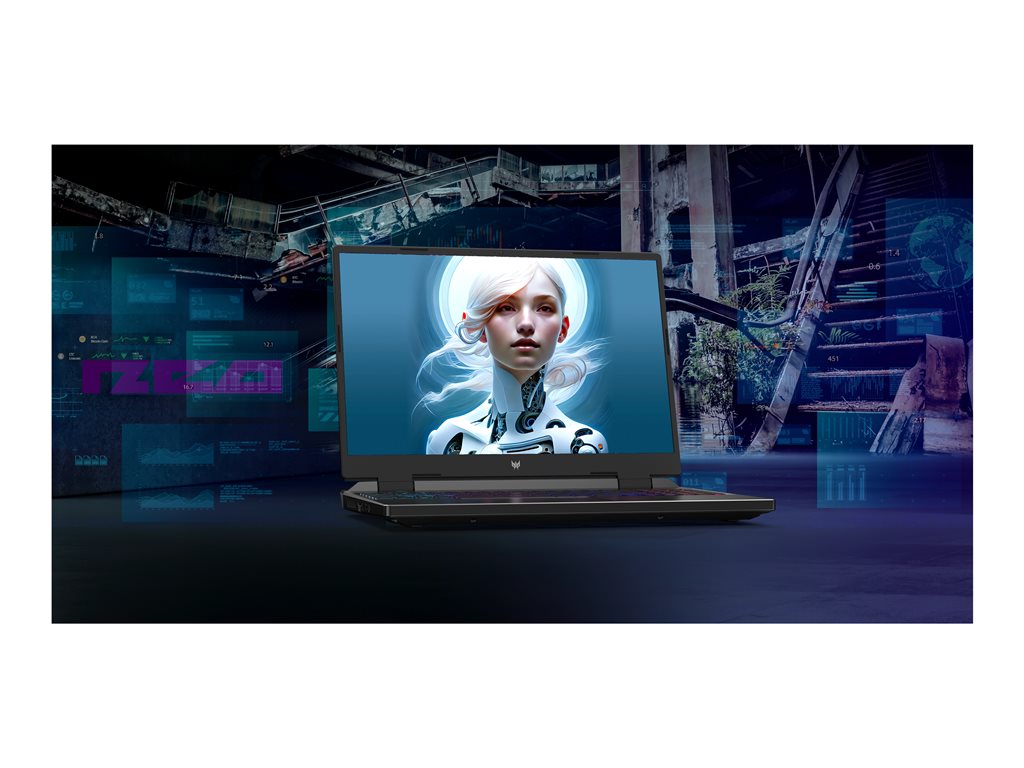 Acer Predator Helios Neo 16 PHN16-71 - Intel Core i7 - 13700HX / up to 5 GHz - Win 11 Home - GeForce RTX 4060 - 16 GB