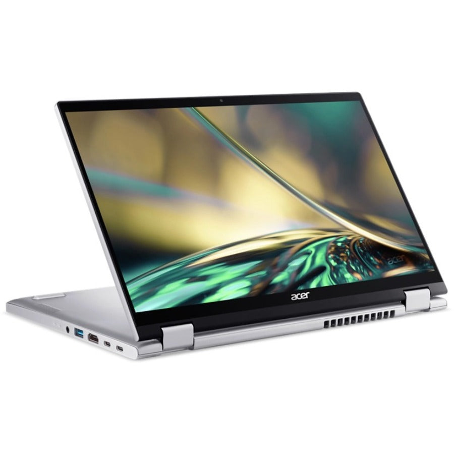 Acer Spin 3 Sp314-55N Sp314-55N-510G 14" Touchscreen Convertible 2 In 1 Notebook - Full Hd - 1920 X 1080 - Intel Core I5 12Th Gen I5-1235U Deca-Core (10 Core) 1.30 Ghz - 8 Gb Total Ram - 512 Gb Ssd - Pure Silver