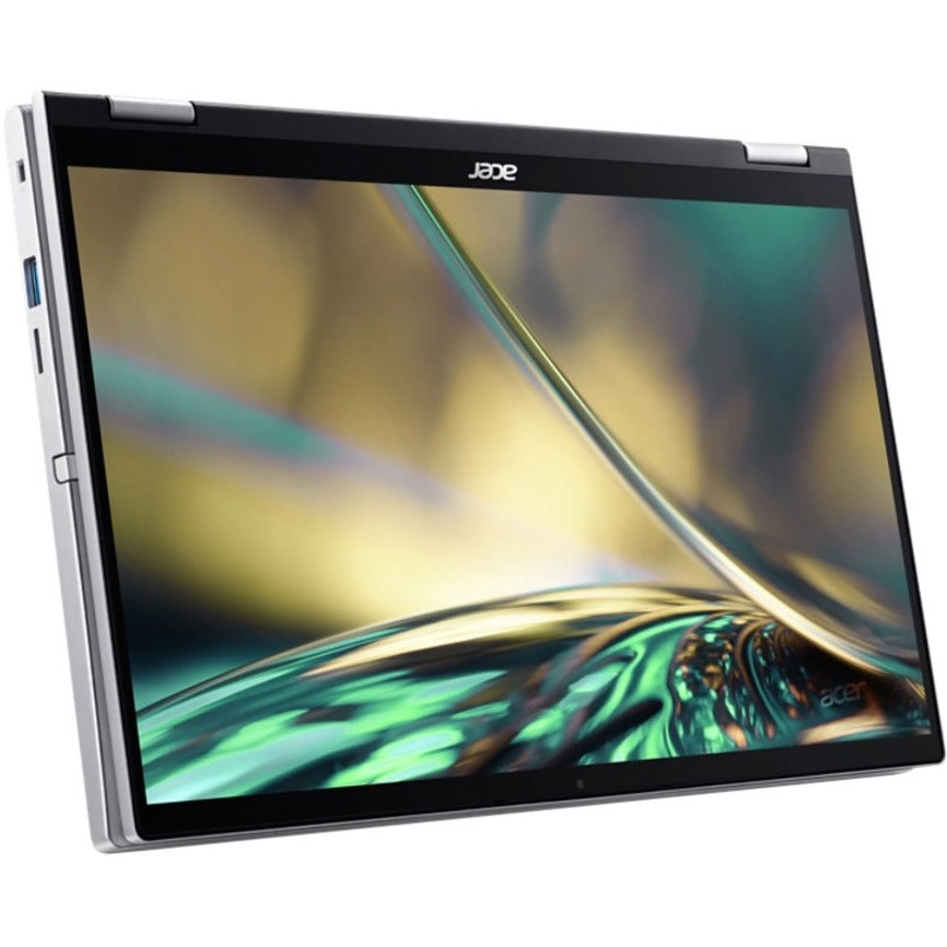 Acer Spin 3 Sp314-55N Sp314-55N-510G 14" Touchscreen Convertible 2 In 1 Notebook - Full Hd - 1920 X 1080 - Intel Core I5 12Th Gen I5-1235U Deca-Core (10 Core) 1.30 Ghz - 8 Gb Total Ram - 512 Gb Ssd - Pure Silver