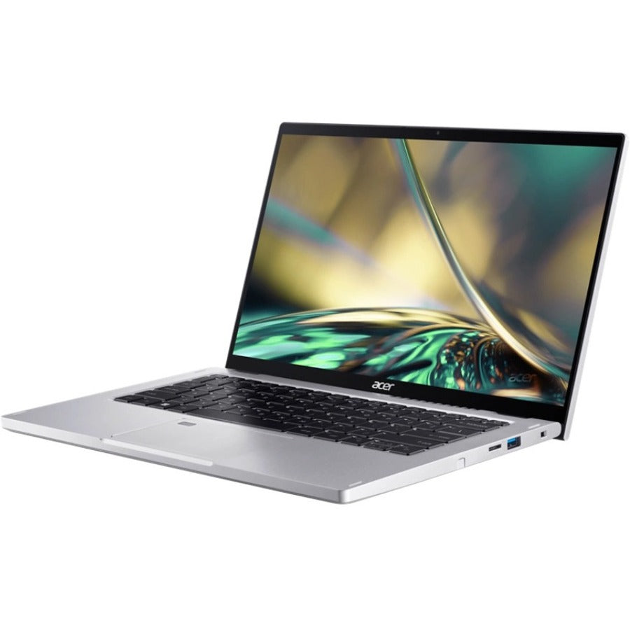 Acer Spin 3 Sp314-55N Sp314-55N-510G 14" Touchscreen Convertible 2 In 1 Notebook - Full Hd - 1920 X 1080 - Intel Core I5 12Th Gen I5-1235U Deca-Core (10 Core) 1.30 Ghz - 8 Gb Total Ram - 512 Gb Ssd - Pure Silver
