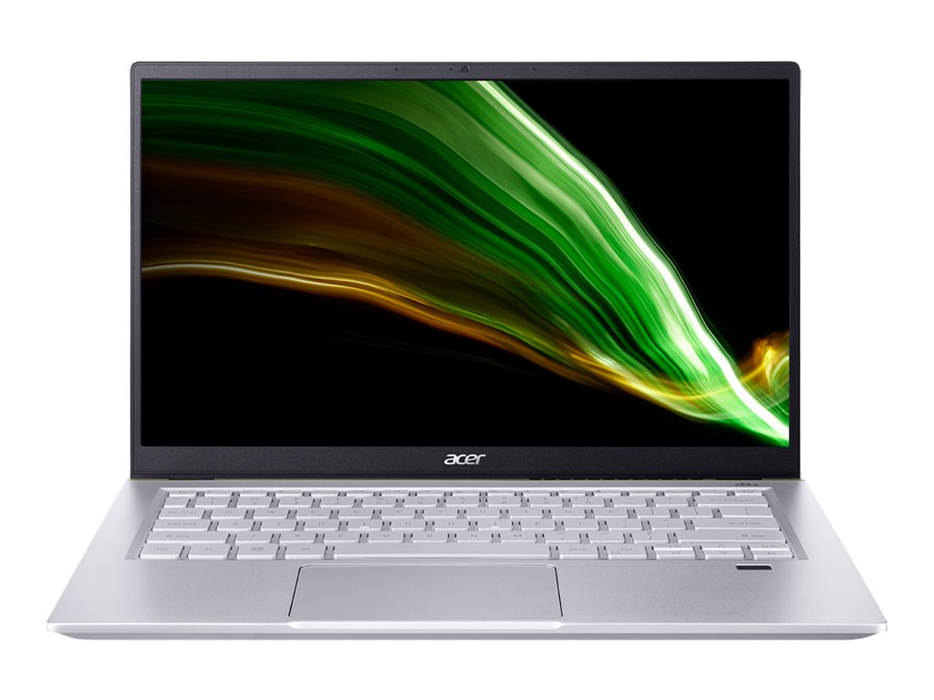 Acer Swift X SFX14-41G - AMD Ryzen 7 - 5800U / up to 4.4 GHz - Win 10 Home 64-bit - GF RTX 3050 Ti - 16 GB RAM - 512 GB
